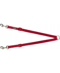 Trixie Premium, rozdzielacz, do smyczy, taśma, czerwony, M–L: 40–70 cm/20 mm Citas preces