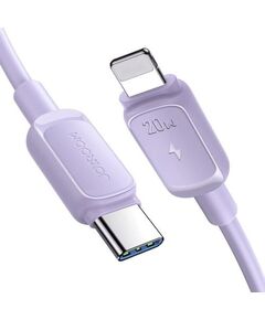 Joyroom S-CL020A11P Type-C - Lightning Cable Multi-Color Series A14 Кабель для зарядки 20W 480mb/s 1.2m / фиолетовый Дата USB-кабели