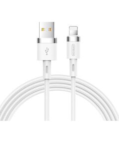 Joyroom S-1224N2 Lightning - USB Кабель для зарядки 2.4A 1.2m / белый Дата USB-кабели