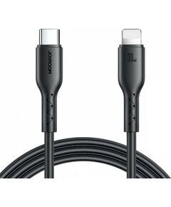Joyroom SA26-CL3 Type-C - Lightning Uzlādes kabelis priekš Fast Charger Series 30W 1m / melns Data USB kabeļi