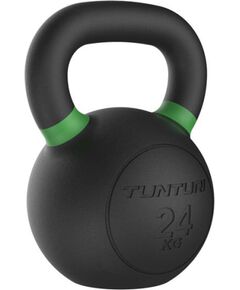 Tunturi Platinum Cast Iron Kettlebell, 24kg Svaru ripas un stieņi
