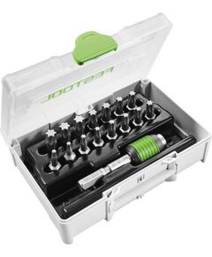 Skrūvgriežu uzgaļu komplekts Festool SYS3 XXS CE-TX BHS 60; 18 gab. Аксессуары для дрелей