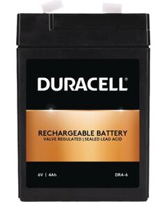 BATTERY 6V 4AH VRLA/DR4-6 DURACELL UPS Nepārtrauktā barošana