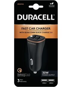 MOBILE CHARGER CAR USB/2P DR6010A DURACELL Telefonu lādētāji 220v