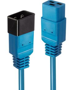 CABLE POWER IEC EXTENSION 3M/BLUE 30122 LINDY Сетевые кабели, провода