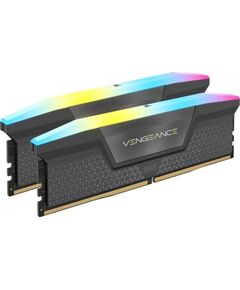 Corsair DDR5 32GB 6000-38 Vengeance Grey RGB Dual Kit CMH32GX5M2D6000Z38 RAM Operatīvā atmiņa