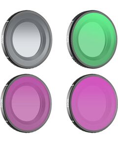 Set of 4 Sunnylife MCUV + CPL + ND32 + ND64 filters for Osmo Nano Sporta kameru aksesuāri