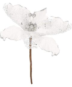 Ziemassvētku rotājums "Poinsettia" Springos CA0799, 24×15 cm Ziemassvētku dekorācijas