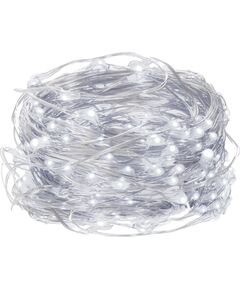 Новогодние огни Springos CL0094 300 LED на электричестве ангельские волосы холодный белый Ziemassvētku lampiņas, LED virtenes