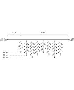 Ziemassvētku lampiņas Springos CL0518 500 Led Ziemassvētku lampiņas, LED virtenes