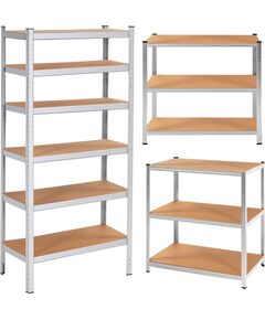 Plaukts Springos HA5213 225 x 110 x 50 CM 6 plaukti Plaukti  