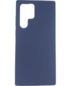 Evelatus Samsung  Galaxy S22 Ultra Premium Soft Touch Silicone Case Navy Blue Чехлы - альтернативные