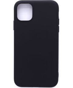 Evelatus Apple  iPhone 11 Pro Max Nano Silicone Case Soft Touch TPU Black Чехлы - альтернативные