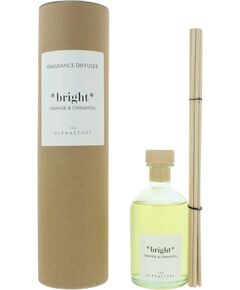 The Olphactory, Bright Orange & Cinnamon, Fragrance Sticks, Aroma Reed Diffuser, 100 ml Telpu aromāti