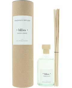 The Olphactory, Bliss Green Leaves, Fragrance Sticks, Aroma Reed Diffuser, 100 ml Telpu aromāti