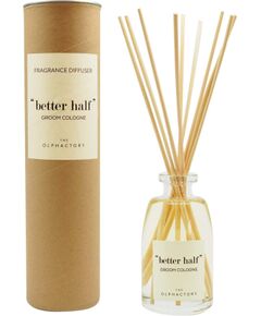 The Olphactory, Better Half Groom Cologne, Fragrance Sticks, Aroma Reed Diffuser, 100 ml Telpu aromāti