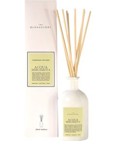 The Olphactory, Acqua Bergamota, Fragrance Sticks, Aroma Reed Diffuser, 500 ml Telpu aromāti