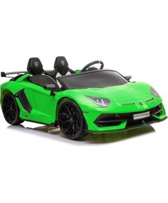 Lean Cars Auto na akumulator Lamborghini Aventador SX2028 Zielony Детский электромобиль