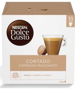 Kafijas kapsulas Nescafe Cortado Espresso Macchiato Dolce Gusto 30 gb Новинки Компьютерная техника
