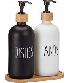 Home Appliances Ziepju dozatoru komplekts Home Styling Collection EASY, 2 x 500 ml Jaunumi - Datori