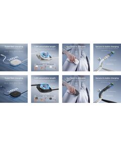 Lenovo Accessories 240W USB-C Retractable Cable (WH) Lenovo Дата USB-кабели