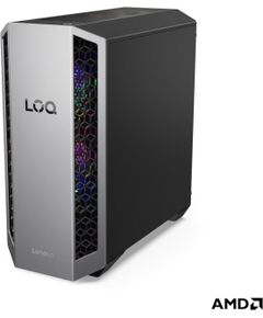 Lenovo LOQ 26ADR10 Desktop Tower AMD Ryzen 9 8945HX 16 GB SODIMM DDR5 1000 GB NVIDIA GeForce RTX 5070 No Optical drive No keyboard Windows 11 Home Warranty 24 month(s) Personālie datori