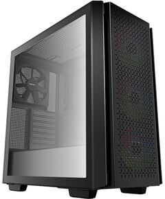 Deepcool MID TOWER CASE CG560 Side window Black Mid-Tower ATX PS2 Корпуса