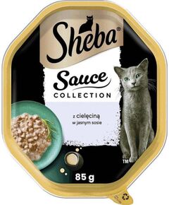 SHEBA Tacka Sos Cielęcina 85g Barība