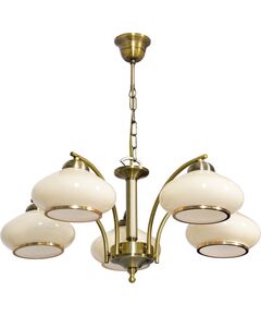 Activejet Classic ceiling chandelier pendant lamp RITA Patina 5xE27 for living room Modernās lampas