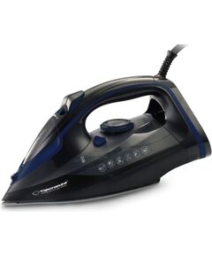Esperanza EHI012  Steam iron, ceramic soleplate, black, 2600W Gludekļi un sistēmas