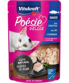 VITAKRAFT Poesie Delice blackfish - wet cat food - 85 g Barība