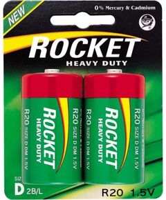 Rocket R20-2BB (D) Блистерная упаковка 2шт. Батарейки, аккумуляторы