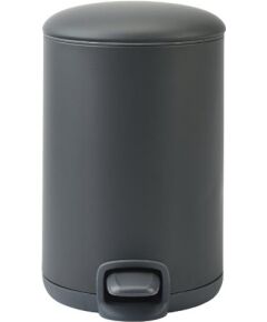 Aquanova atkritumu tvertne ar pedāli Kaz, 3l, dark grey Papīra - atkritumu grozi