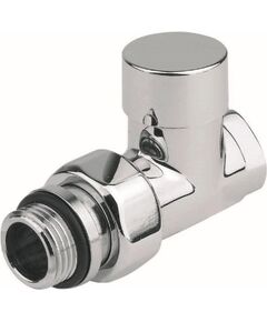 Carlo Poletti Rad. termoventilis Compact 1/2` x 24-19, 90°, matēts melns/melns Drošības vārsti