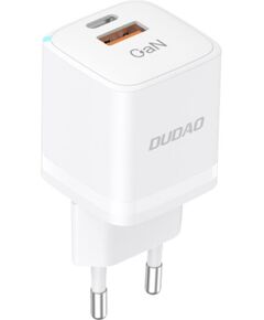 Dudao   Wall charger GaN 33W PPS USB C/USB Dudao A13Pro - white Зарядные устройства