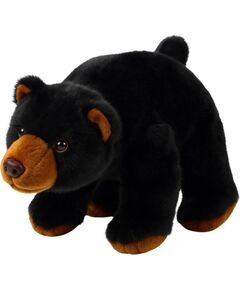 LeanToys Pluszowa Maskotka Przytulanka Niedźwiedź Czarny 28cm LEAN Toys Mīkstās rotaļlietas