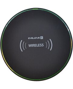 Evelatus Universal  Wireless Charger EWC02 Black Bezvadu telefonu lādētāji