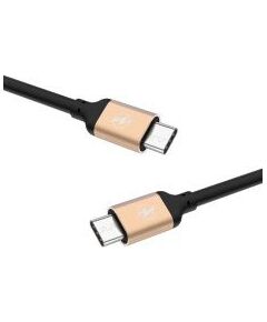 Joyroom   Data cable Type-C to Type-C 2M S-M330 Black Gold Дата USB-кабели