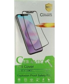 iLike Apple  IPHONE 12/12 PRO HARD CERAMIC TEMPERED GLASS Black Защитная пленка для экрана
