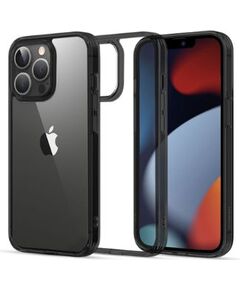 Ugreen Apple  iPhone 13 Pro Fusion Case Hard Cover with Gel Frame Transparent Black Neoriģinālie Maciņi