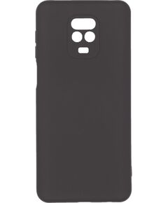 Evelatus Xiaomi  Xiaomi Redmi Note 9 Pro / Redmi Note 9S Nano Silicone Case Soft Touch TPU Black Neoriģinālie Maciņi