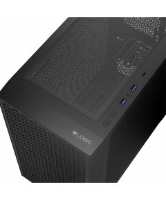 Logic 3 Logic DART PRO MINI USB-C PC Case Black Datoru korpusi