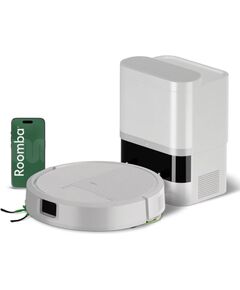 iRobot Roomba 115 Combo Robot Vacuum + Auto Empty Dock White Пылесосы - Роботы