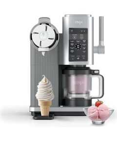 Ninja CREAMi Soft serve ice cream maker 0.47 L 800 W Grey, Silver Машины для мороженого