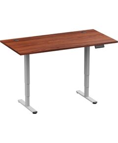 Adjustable Height Table Up Up Bjorn II Gray, Table top M Dark Walnut Офисные столы