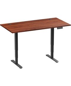 Adjustable Height Table Up Up Bjorn II Black, Table top M Dark Walnut Офисные столы