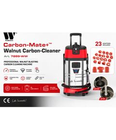 Welzh Werkzeug Iekšdedzes dzinēja ieplūdes vārstu valriekstu čaulu strūklas oglekļa nosēdumu tīrīšanas iekārta Carbon-Mate+™ Welzh Инструменты ремонта двигателя