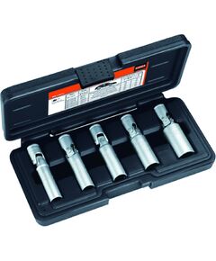 Bahco Universal glow plug bi-hex socket set 8-14mm 1/4" 5 pcs Jaunumi -Dārzam