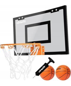 Interplastic VIRTUFIT TABLICA DO KOSZYKÓWKI PRO MINI Z 2 PIŁKAMI I POMPKĄ Для баскетбола