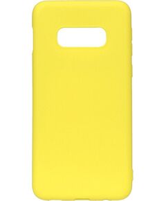 Evelatus Samsung  Galaxy S10e Nano Silicone Case Soft Touch TPU Yellow Чехлы - альтернативные